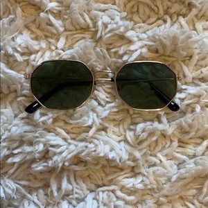 Octagon Shaped Sunglasses